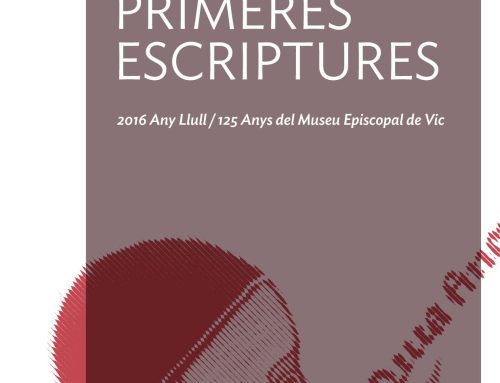 Cicle de conferències sobre literatura catalana medieval. PRIMERES ESCRIPTURES